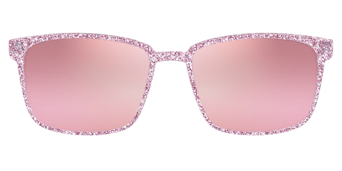 The Polarized Rose Gold Sparkle Sun Top