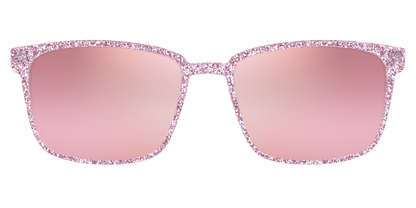 The Polarized Rose Gold Sparkle Sun Top