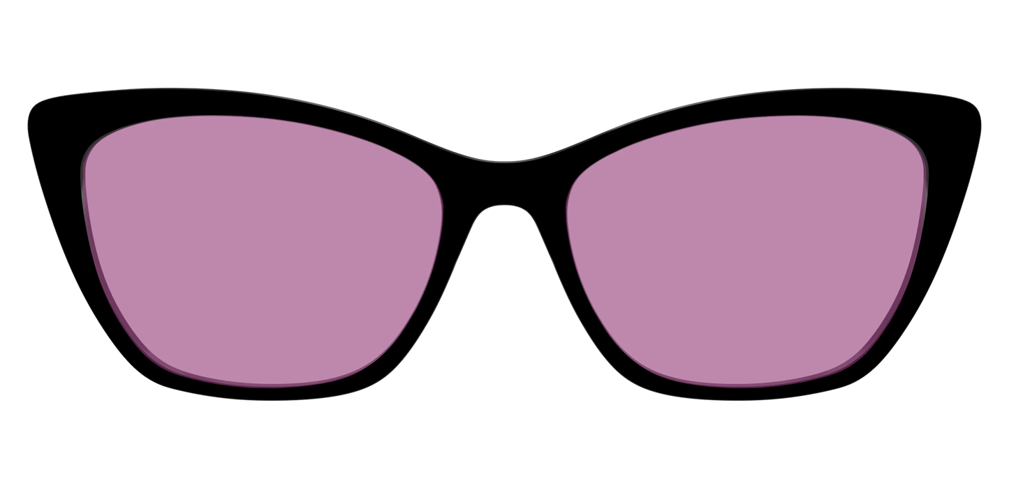 The Black with Pink Racquet Sport Lens