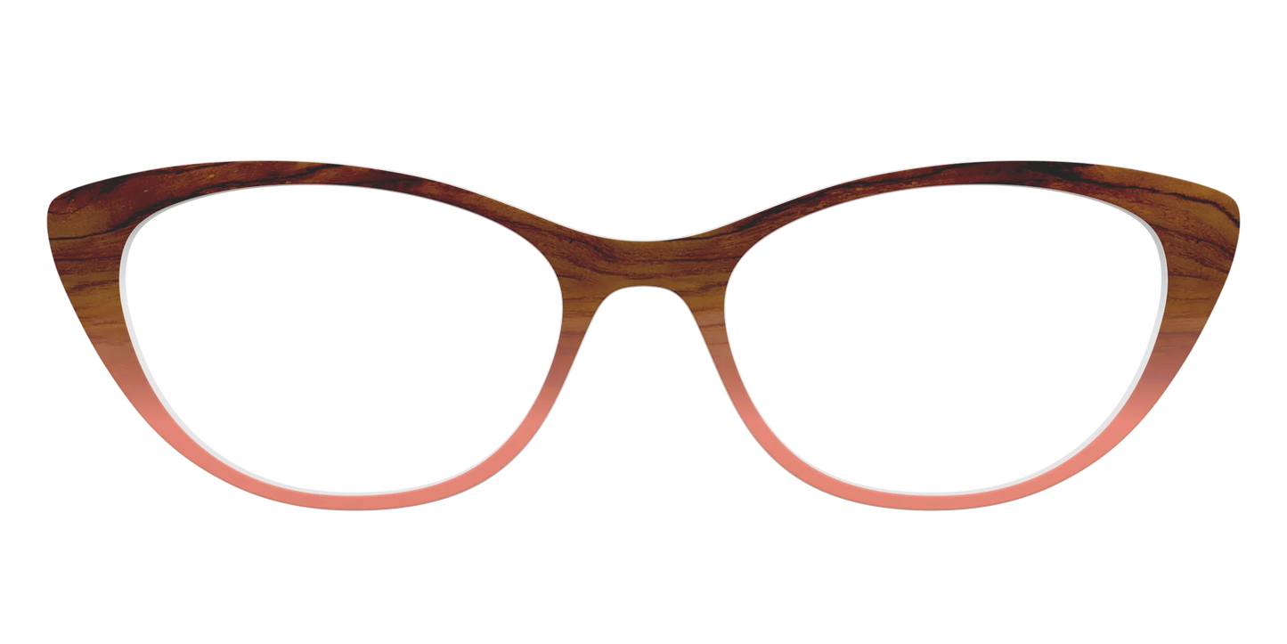 The Woodgrain to Peach Gradient