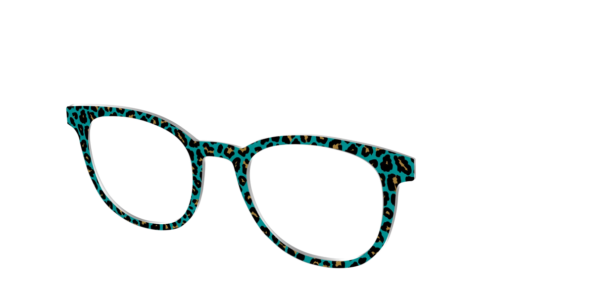 The Teal Leopard