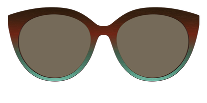 The Polarized Mahogany to Juniper Woodgrain Sun Top