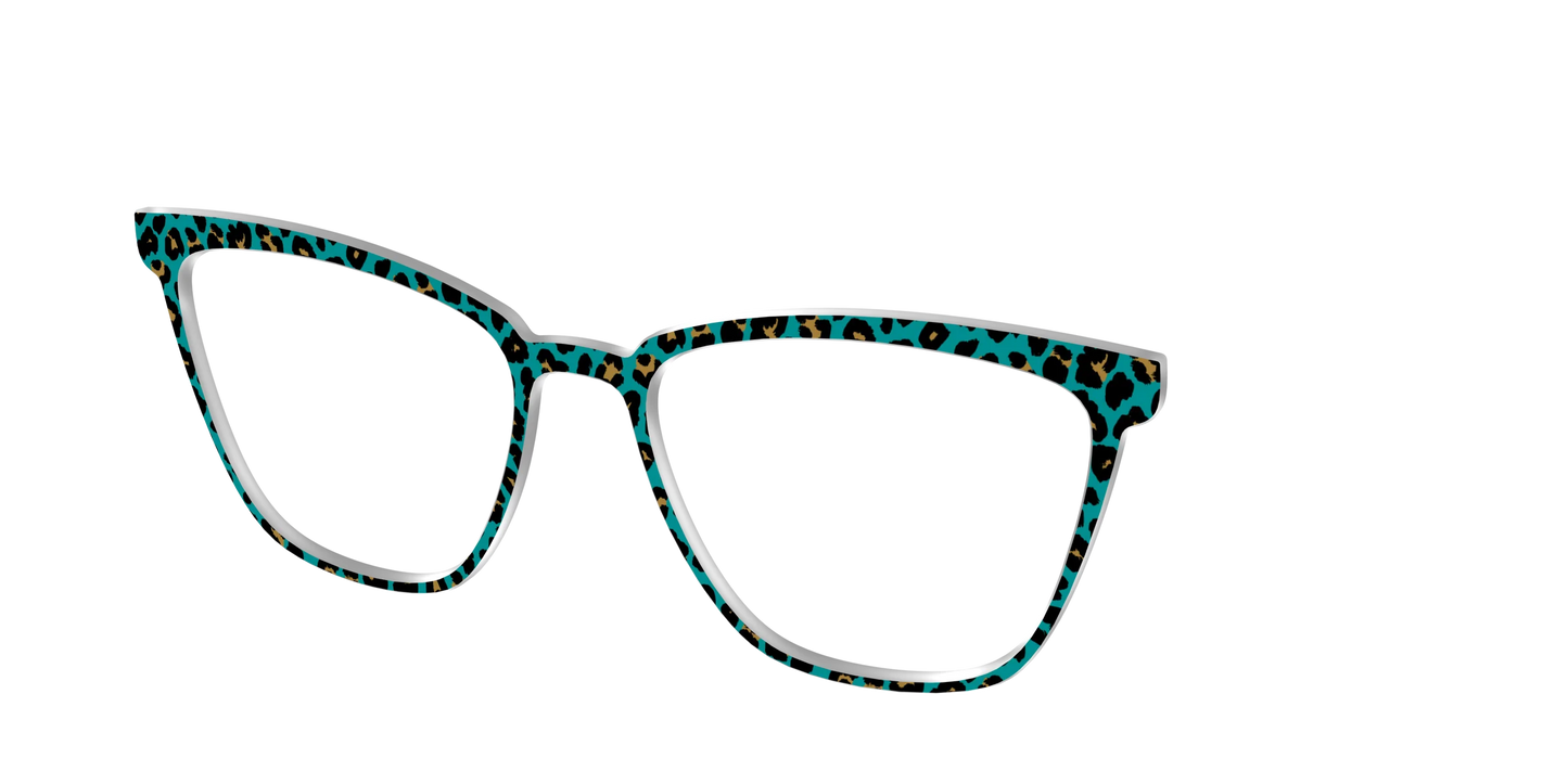 The Teal Leopard