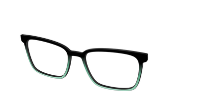 The Black to Spearmint Gradient