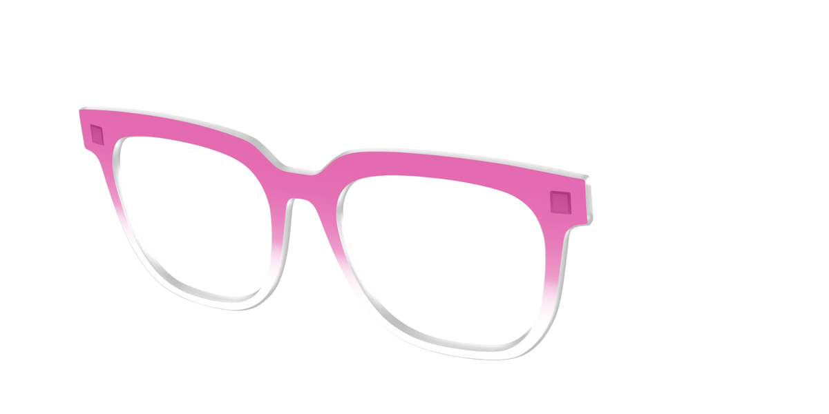 The Magenta Gradient Crystal