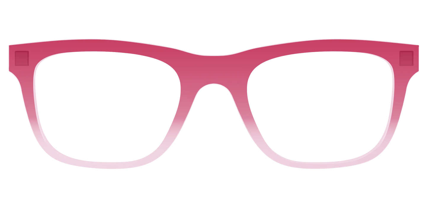The Flamingo to Blush Gradient Crystal