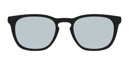 The Black With Slate Blue Lens