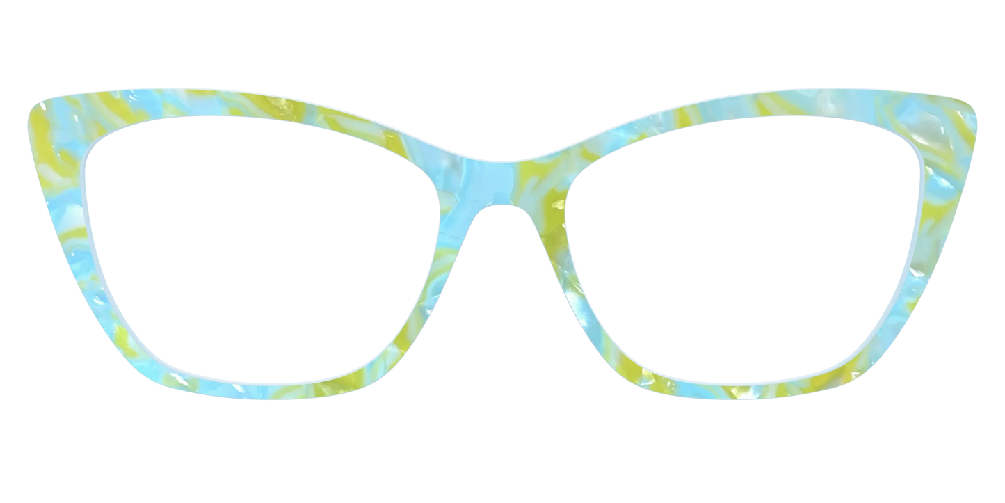 The Blue Lemonade Pearl Marble