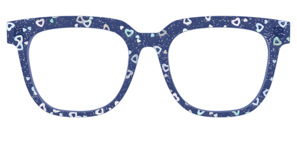 The Denim Heart Glitter Crystal