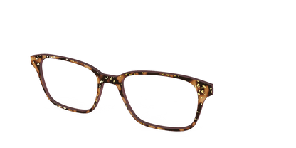 The Sandalwood Tortoise with Gold Foil