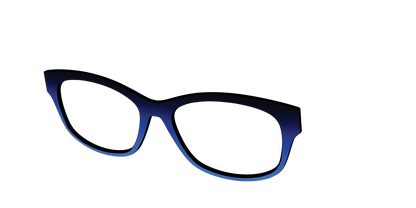 The Black to Blueberry Gradient