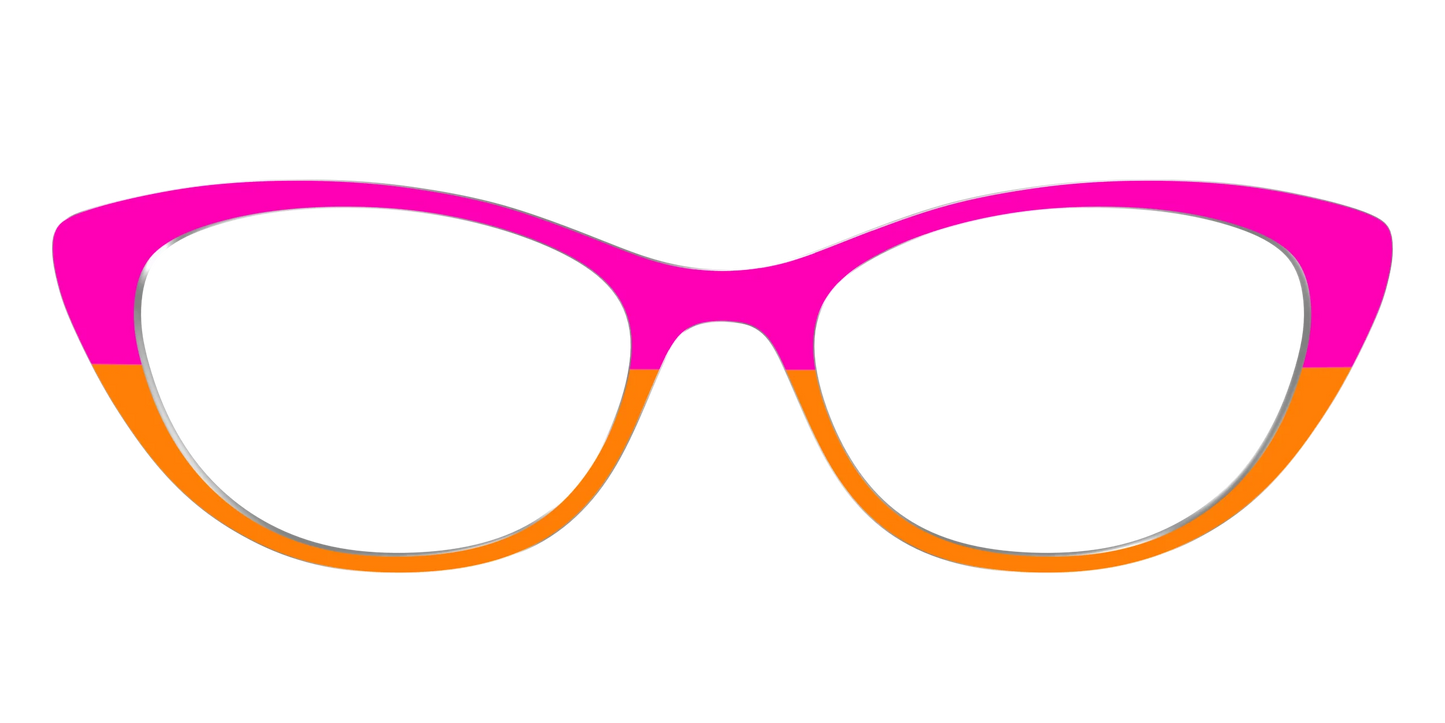 The Cerise and Tangerine Split