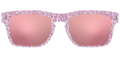 The Polarized Rose Gold Sparkle Sun Top