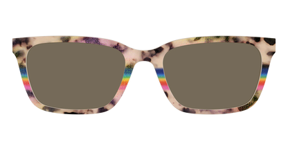 The Polarized Prism Split Tortoise Sun Top