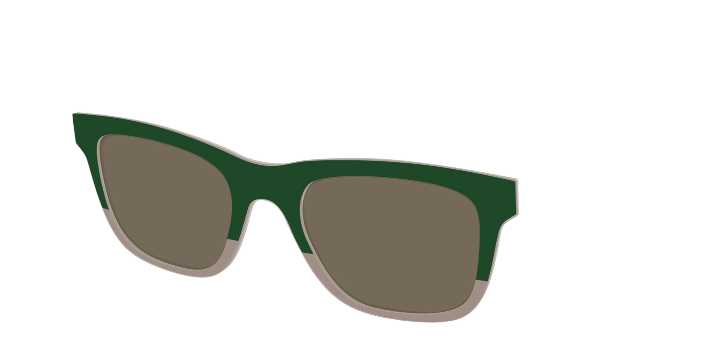 The Polarized Cedar & Sap Crystal Split Sun Top