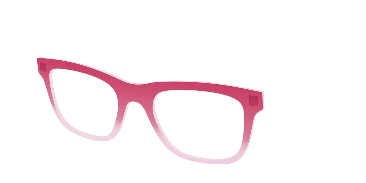 The Flamingo to Blush Gradient Crystal