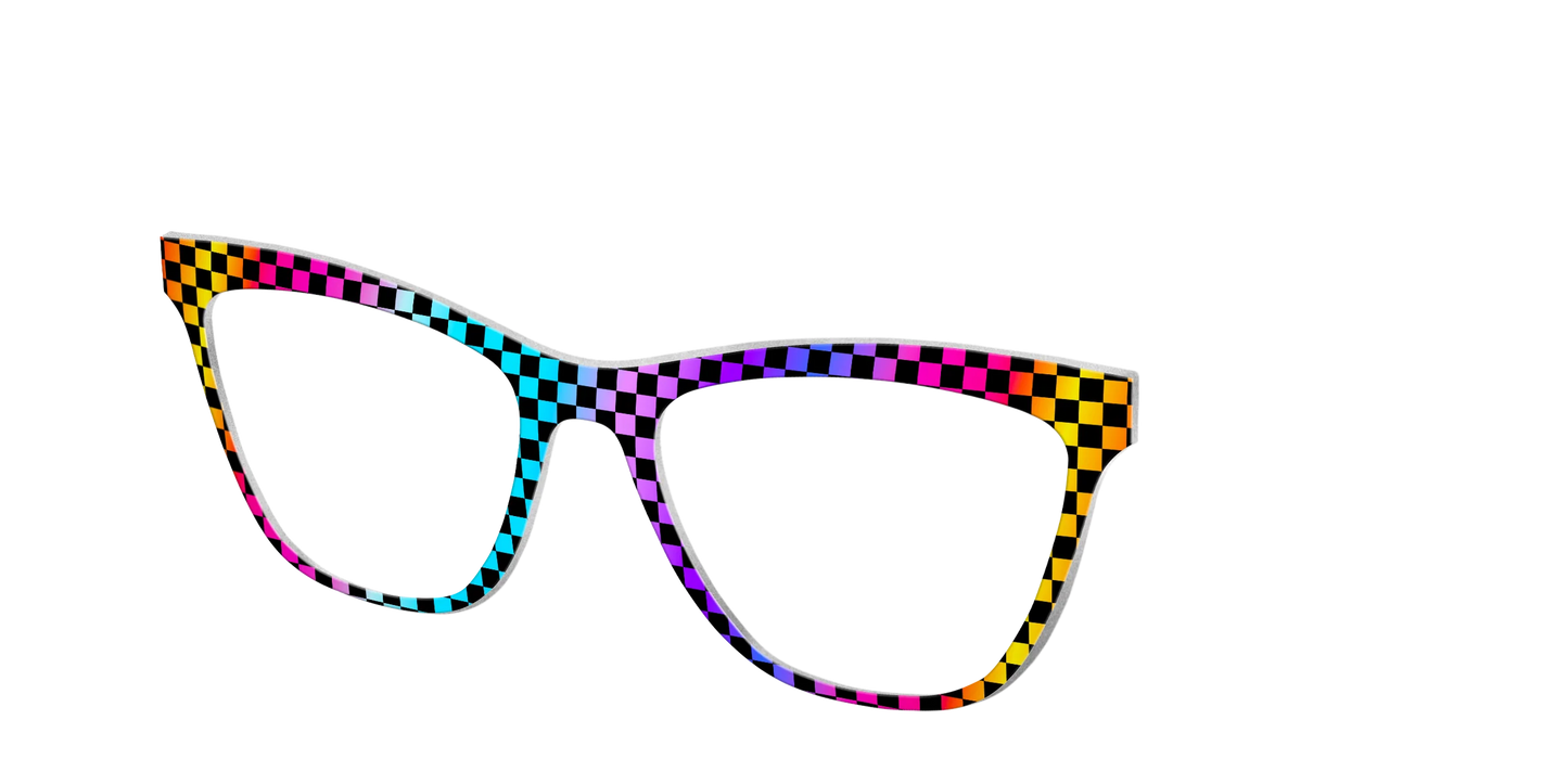 The Rainbow Checkerboard
