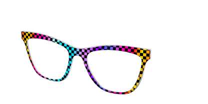 The Rainbow Checkerboard