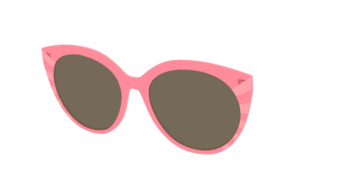 The Polarized Fruit Punch Sunburst Sun Top