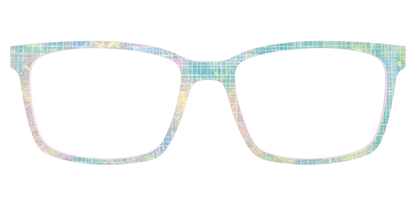 The Pastel Gradient with Holographic Hatching