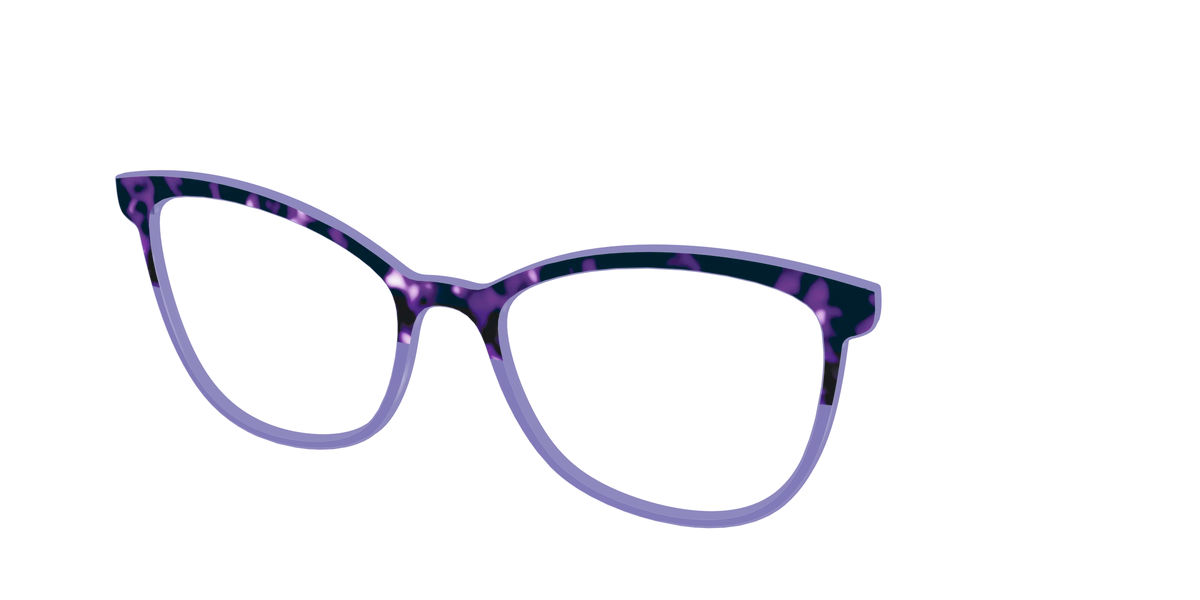 The Iris Tortoise Crystal Split