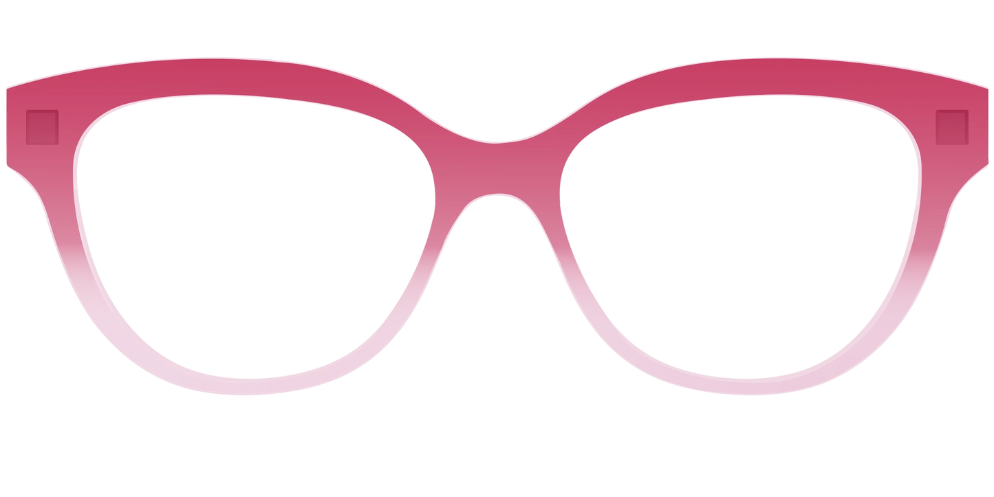 The Flamingo to Blush Gradient Crystal