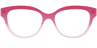 The Flamingo to Blush Gradient Crystal