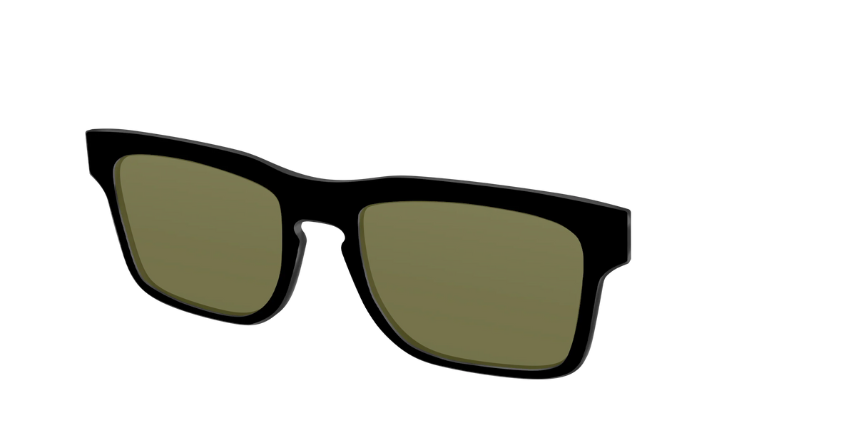 The Black with Green Racquet Sport Lens