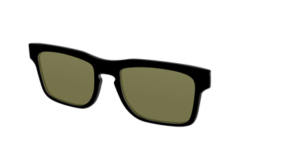 The Black with Green Racquet Sport Lens