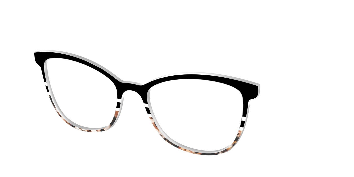 The Chic Tortoise Crystal Split