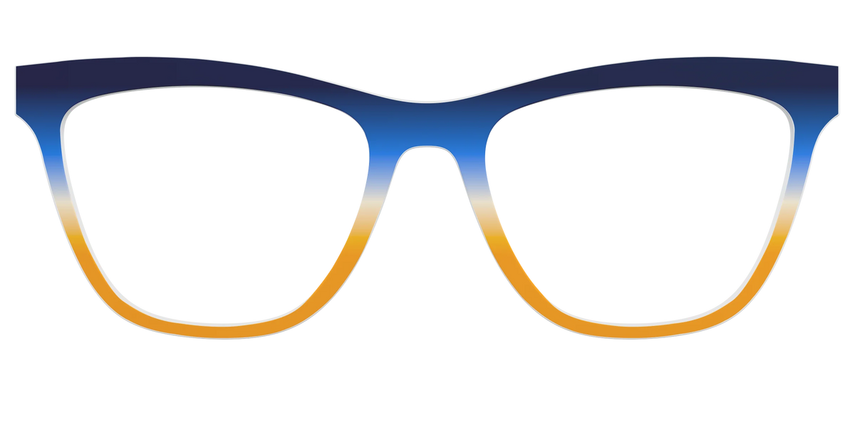 The Royal Blue to Gold Gradient