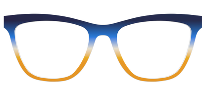 The Royal Blue to Gold Gradient