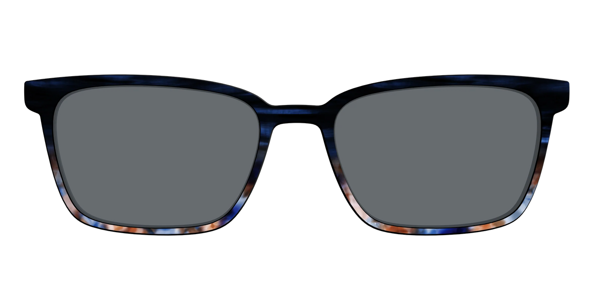 The Polarized Blue Horn Tortoise Sun Top