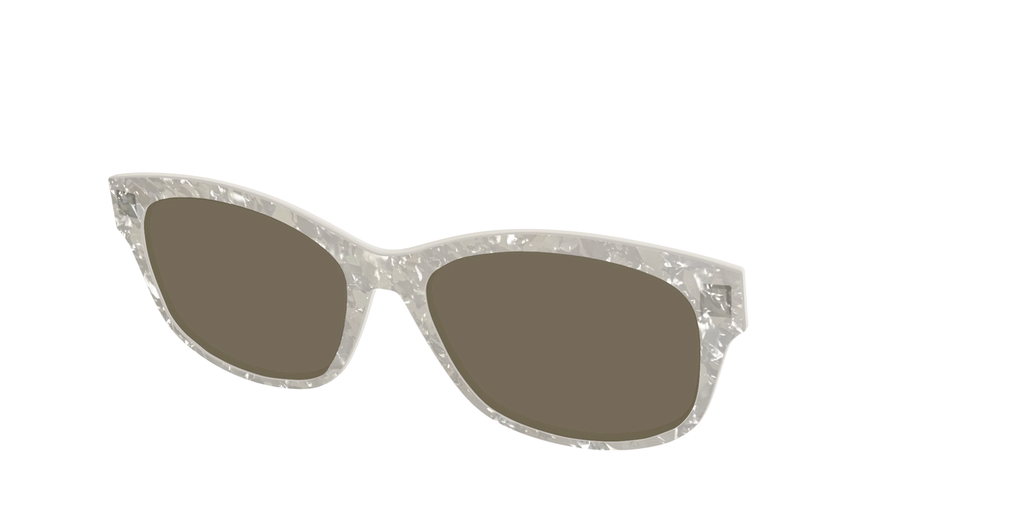 The Polarized White Quartz Pearl Sun Top