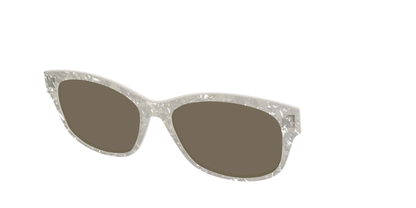 The Polarized White Quartz Pearl Sun Top
