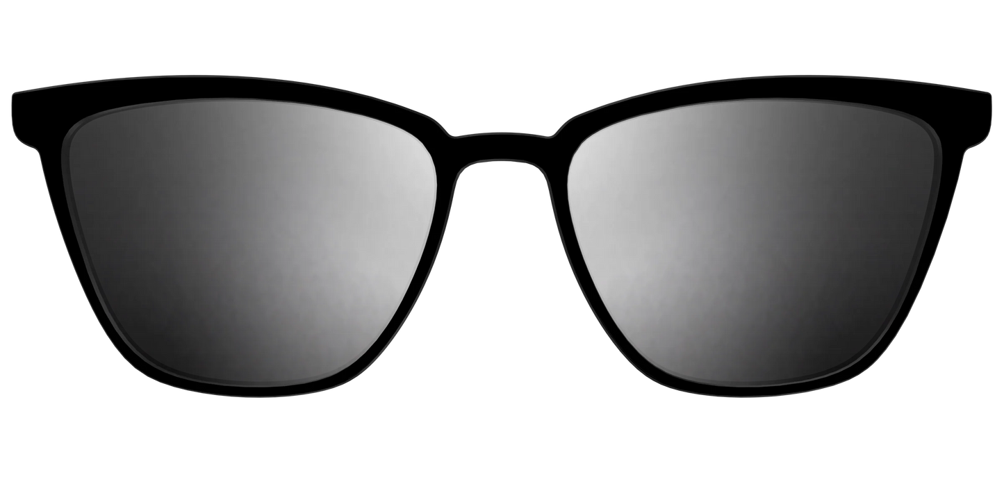 The Polarized Silver Reflective Sun Top