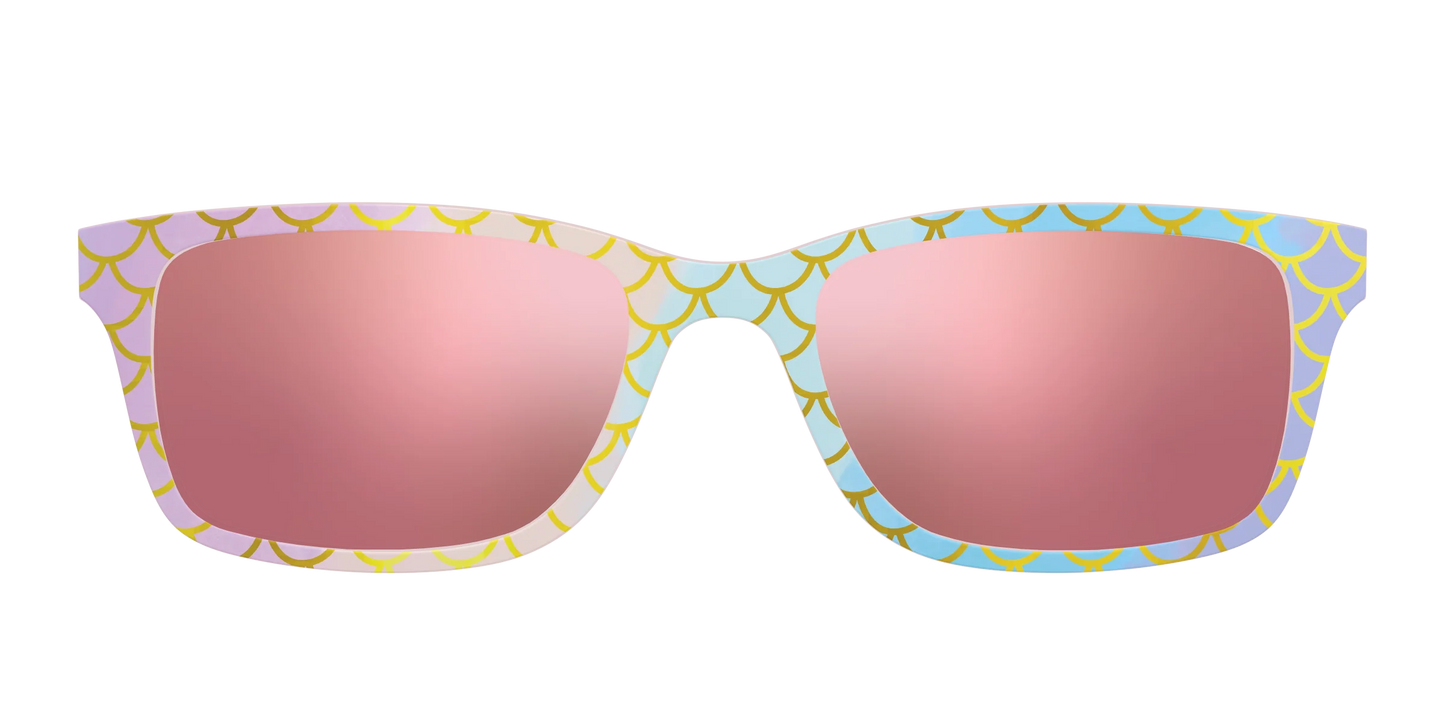 The Polarized Rainbow Mermaid Sun Top