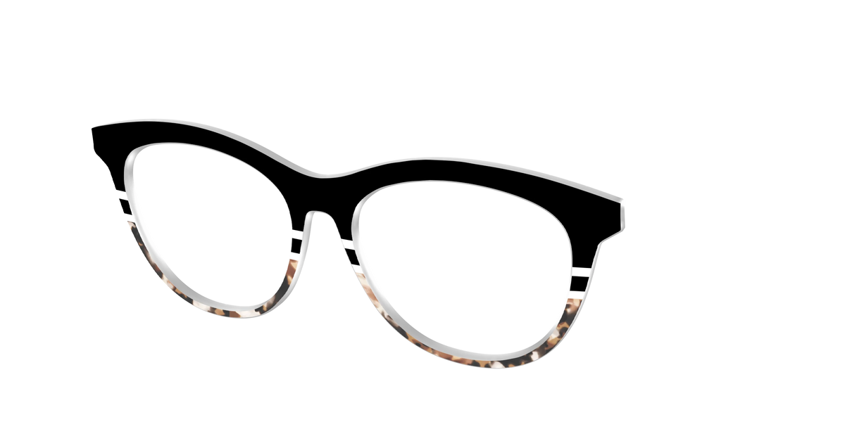 The Chic Tortoise Crystal Split