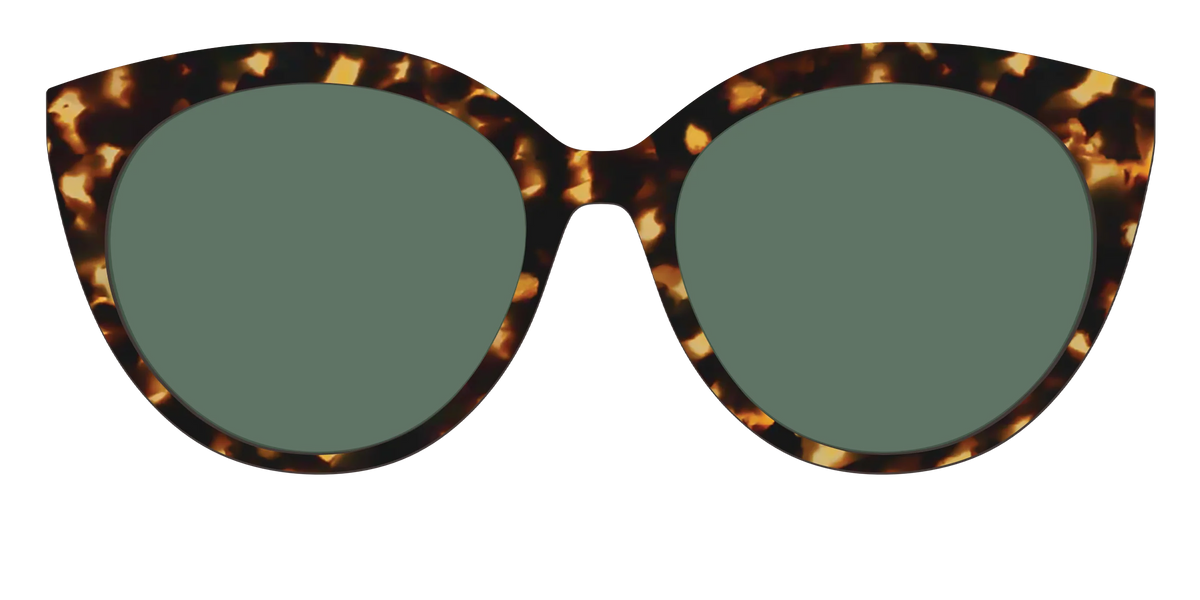The Non-Polarized Green Tortoise Sun Top