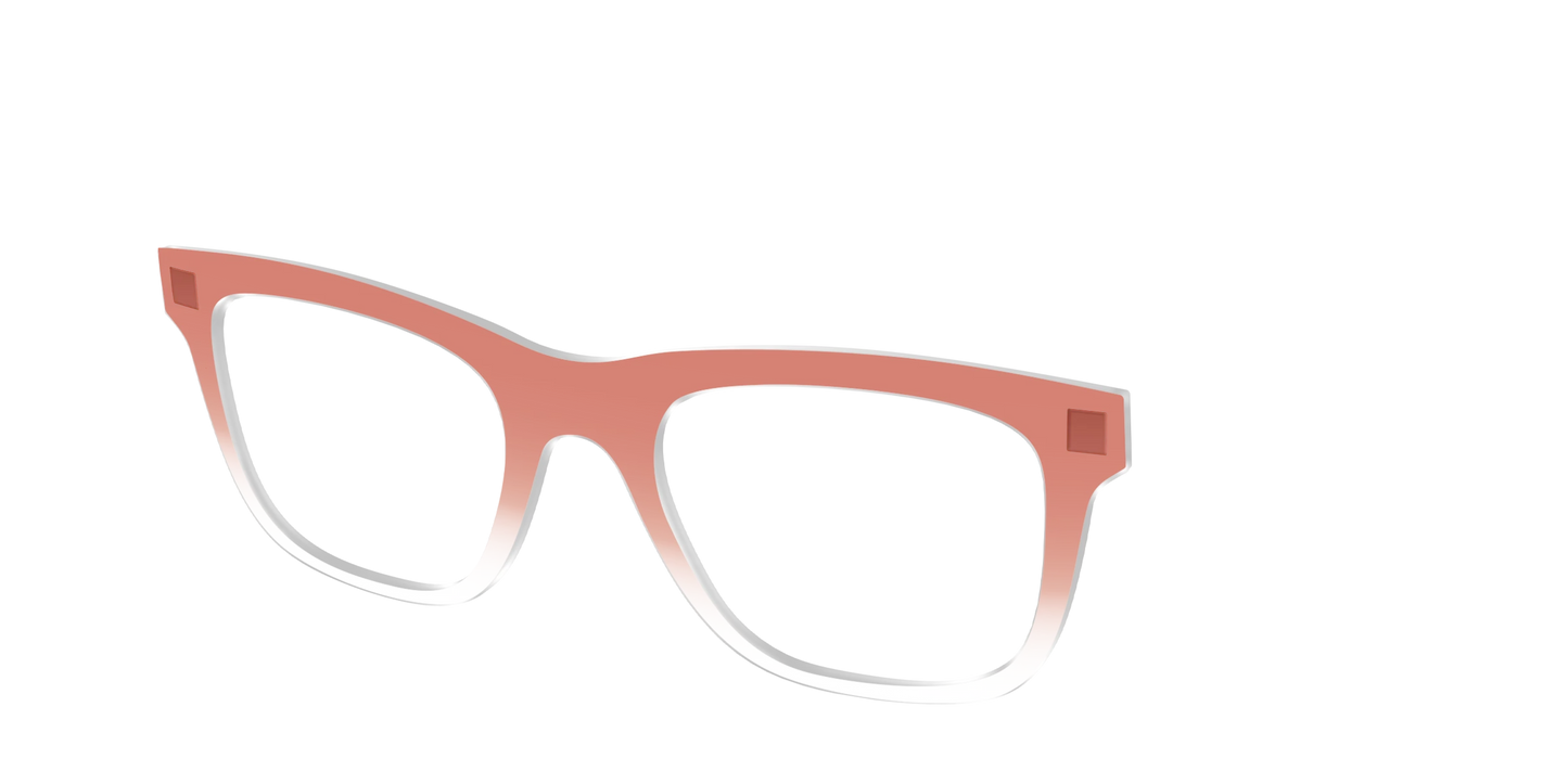 The Burnt Orange Gradient Crystal