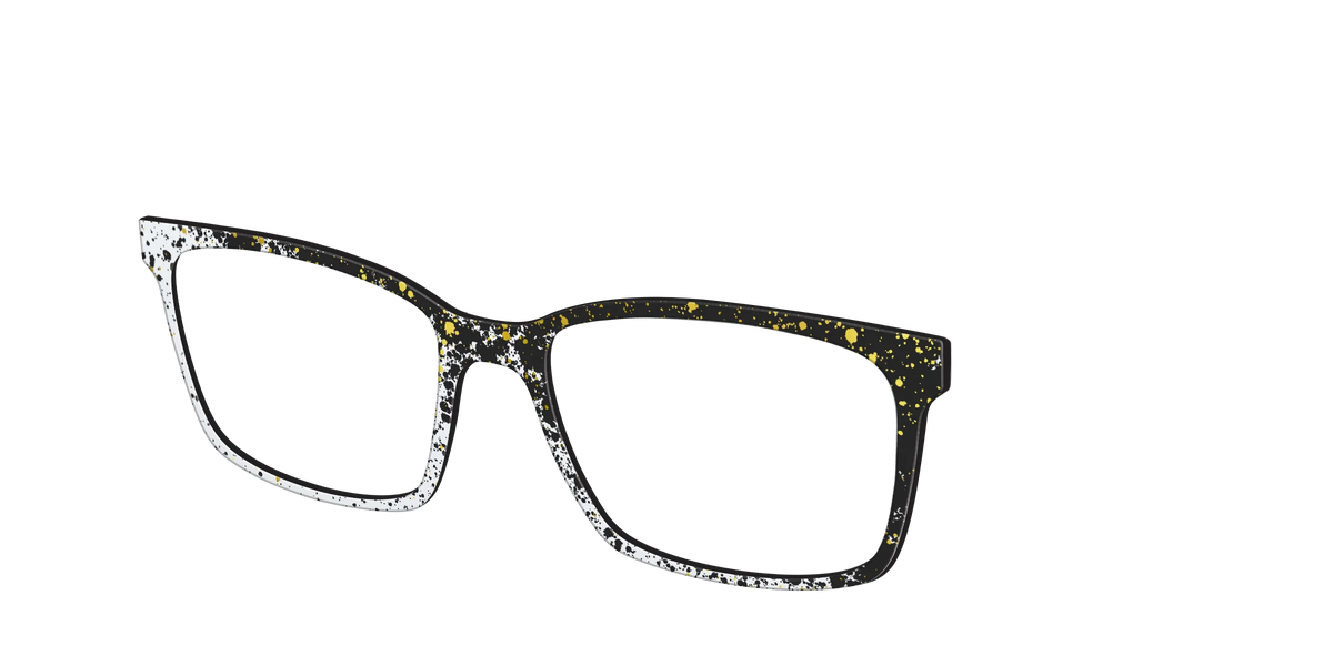The Black & White Splatter
