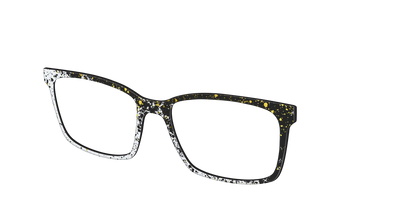 The Black & White Splatter