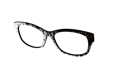 The Black & White Splatter