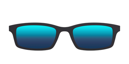 The Polarized Blue Reflective Sun Top