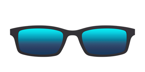 The Polarized Blue Reflective Sun Top