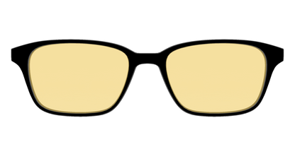 The Black With Citrine Yellow Lens