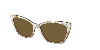 The Polarized Ivory Sand Pearl Shell Sun Top