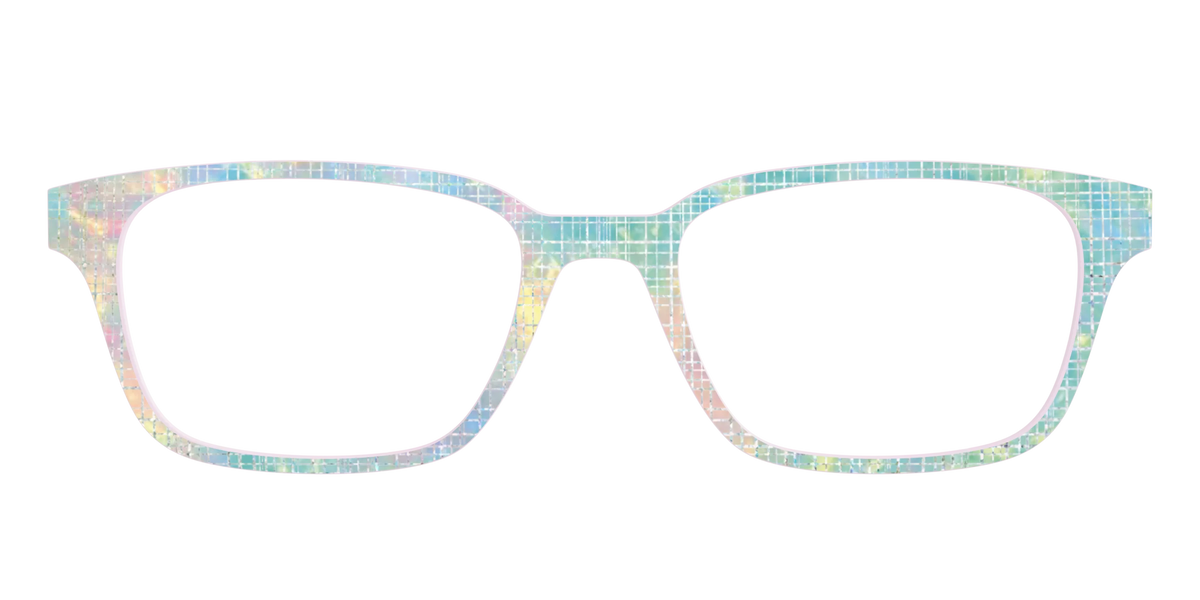 The Pastel Gradient with Holographic Hatching