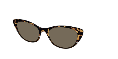 The Polarized Chic Tortoise Split Sun Top