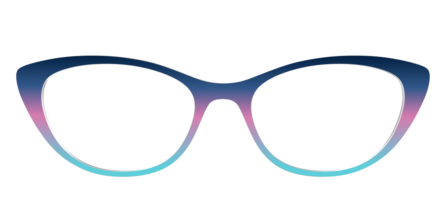 The Midnight to Aquamarine Gradient